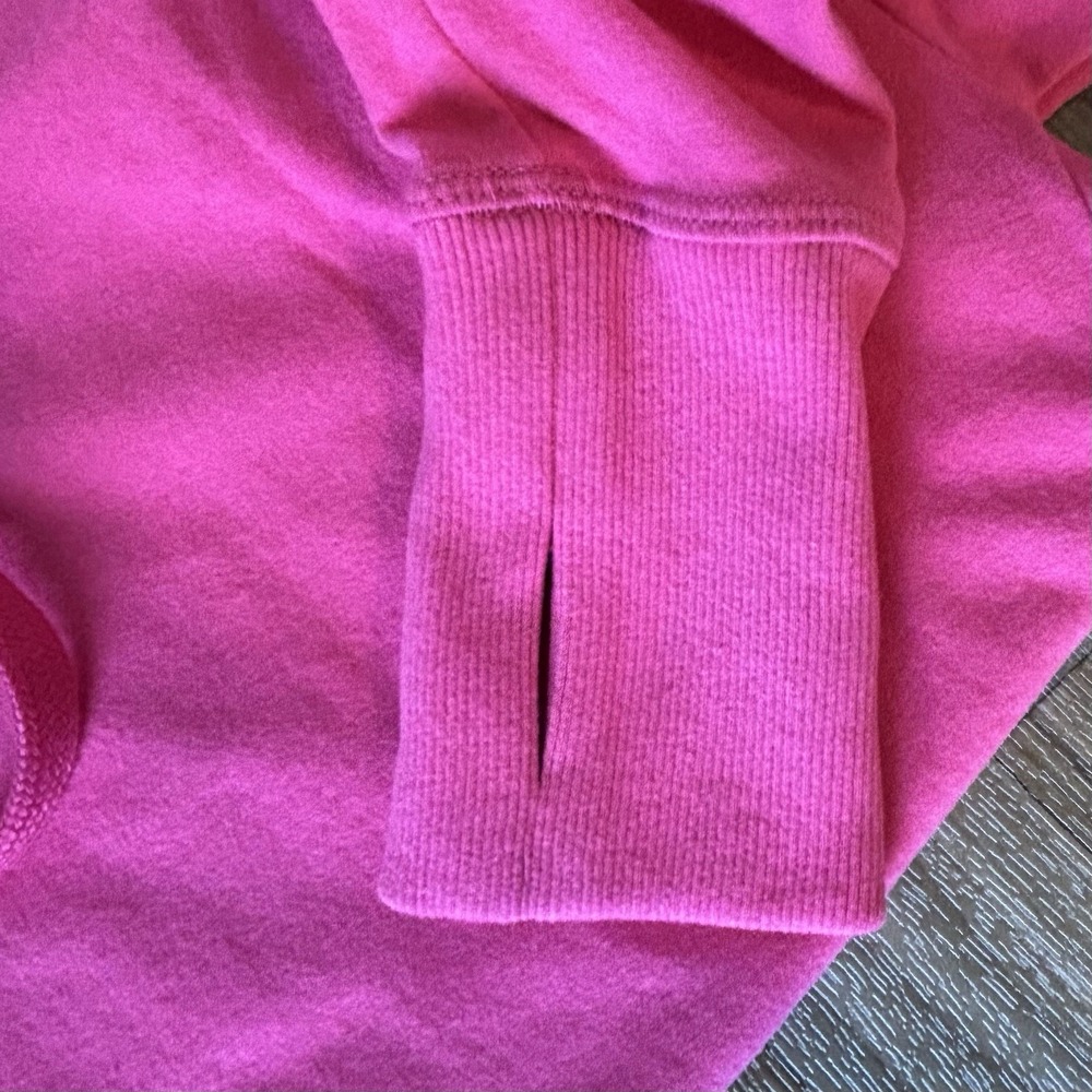 Sweaty Betty Escape Italian Luxe Fleece Womens Pink Hoodie, Size XS (4) $148 NWT - Picture 13 of 16